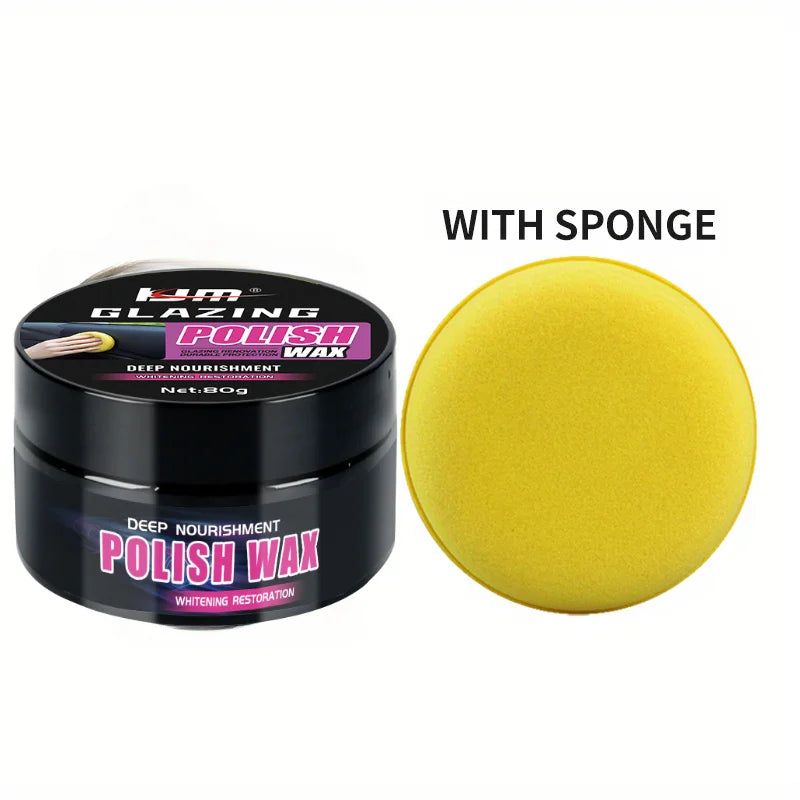 Universal Leather and Plastic Repair Polishing Wax - Automotive interior reconditioning cream
