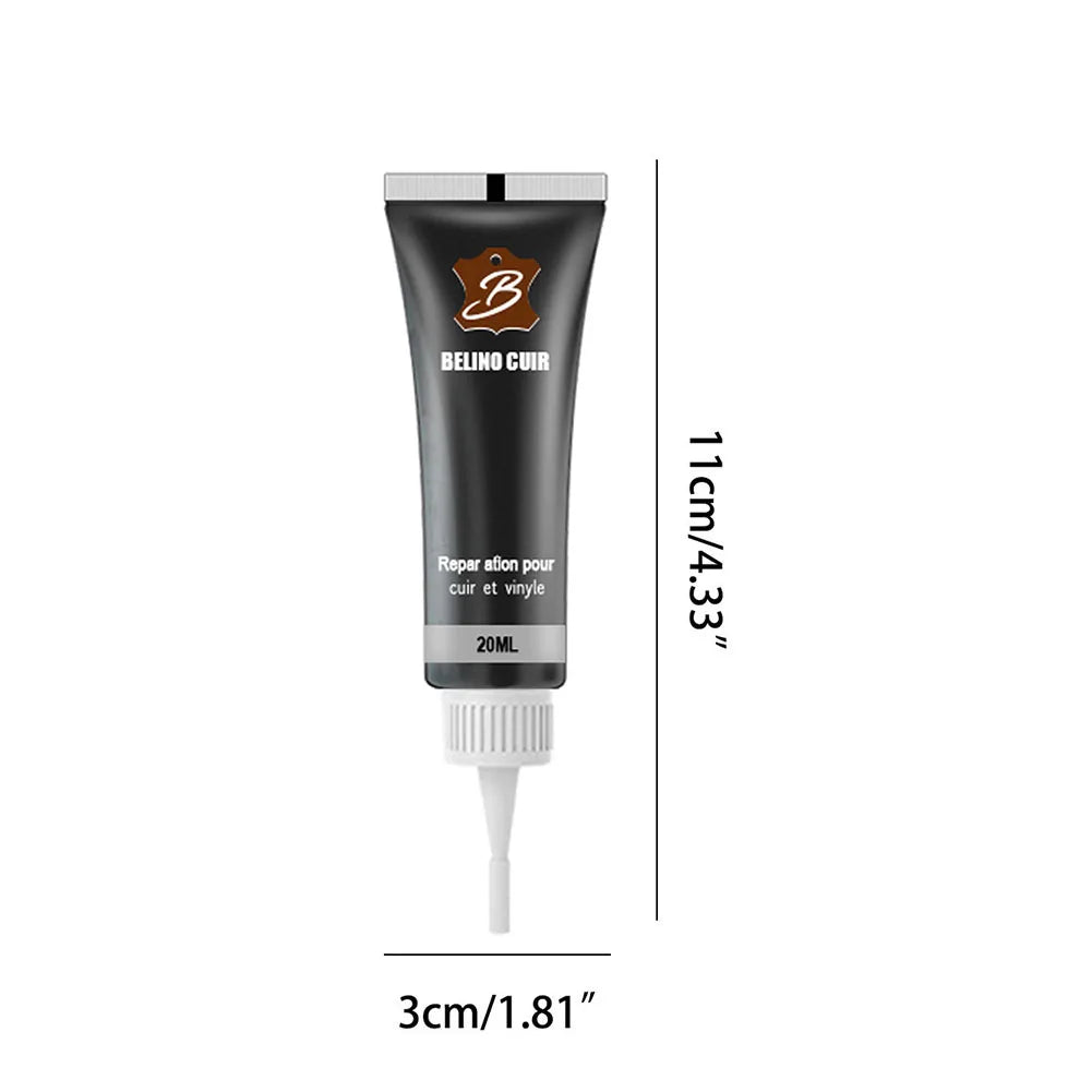 60/20ml Leather Filling Paste Natural Leather Filler Repair Compound Leather Restoration Cream For Tears Crack Burns Holes Fille