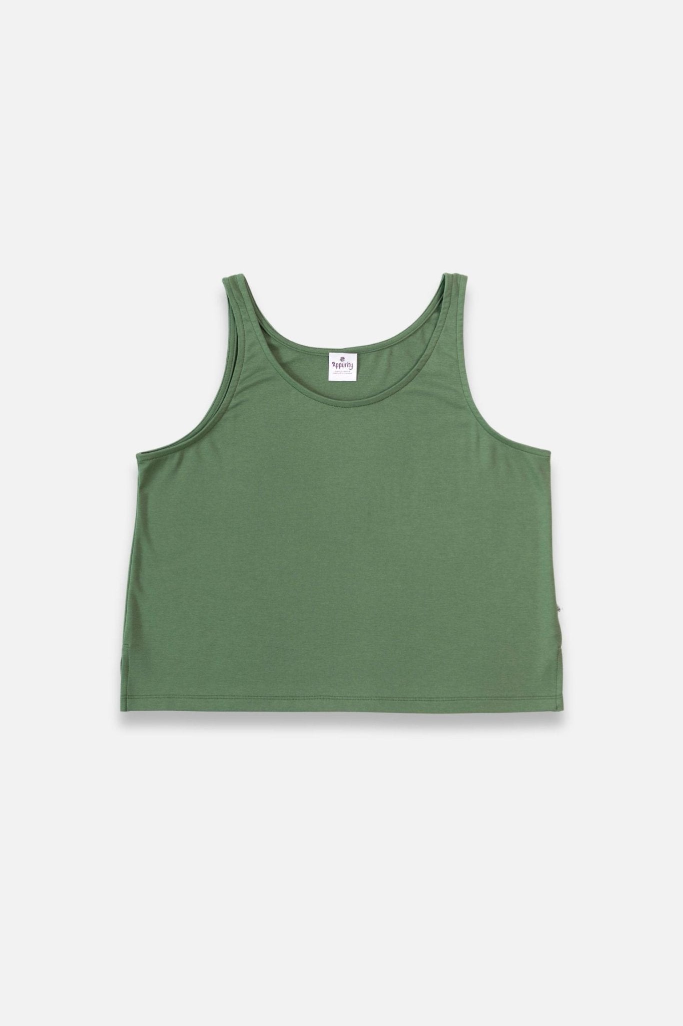 Ladies' Bamboo Cropped Tank-5