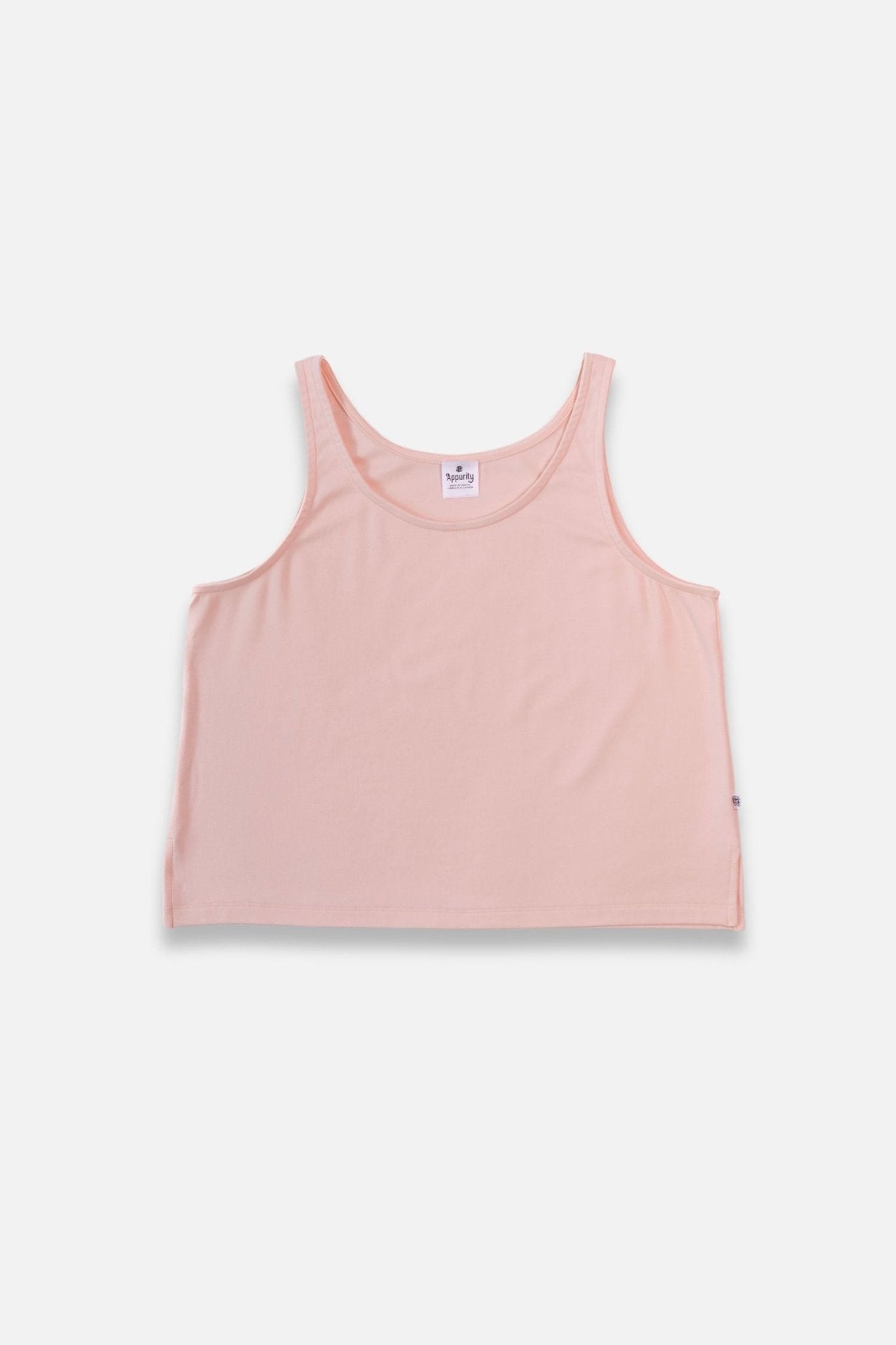 Ladies' Bamboo Cropped Tank-3