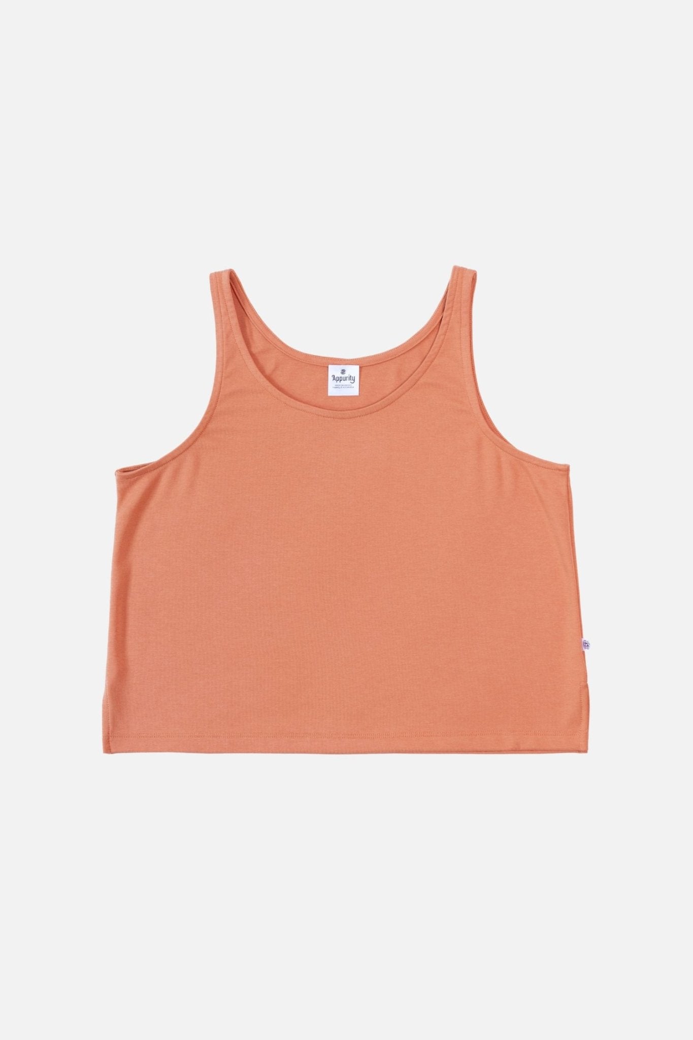 Ladies' Bamboo Cropped Tank-7