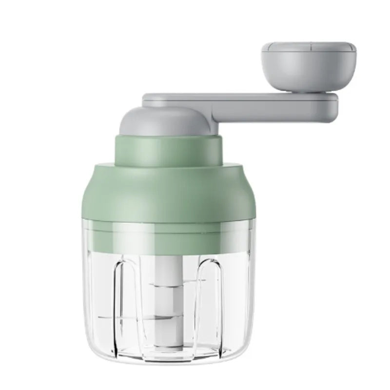 1pc Multi functional manual food processor - vegetable and garlic grinder
