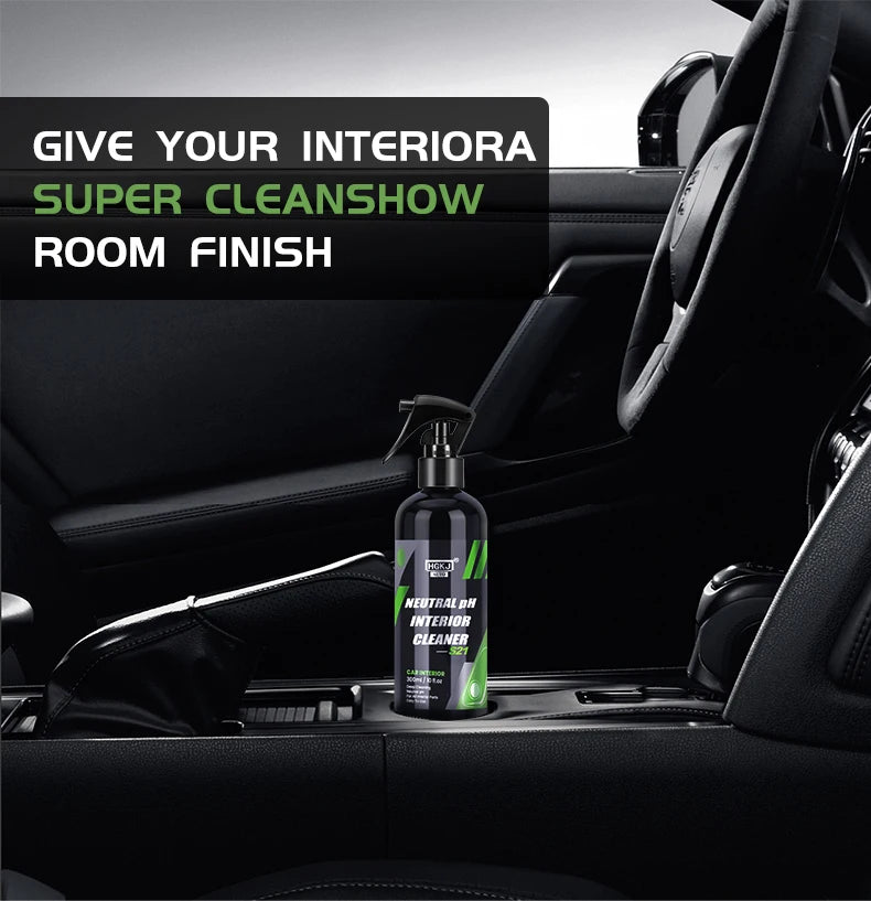Car Interior Cleaner Agent Ceiling Cleaner Leather Flannel Woven Fabric Water Free Multipurpose Auto Dash Cleaning Tool HGKJ S21
