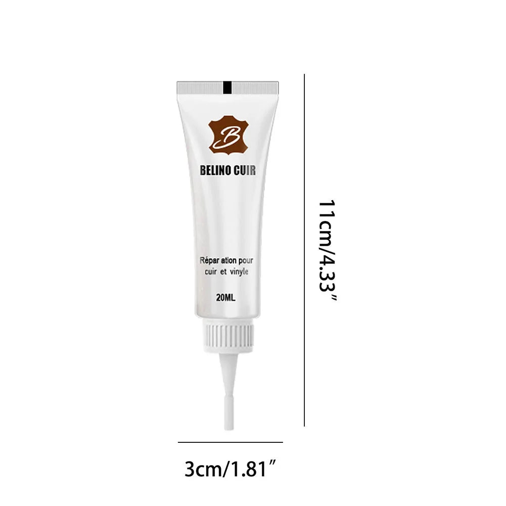 60/20ml Leather Filling Paste Natural Leather Filler Repair Compound Leather Restoration Cream For Tears Crack Burns Holes Fille