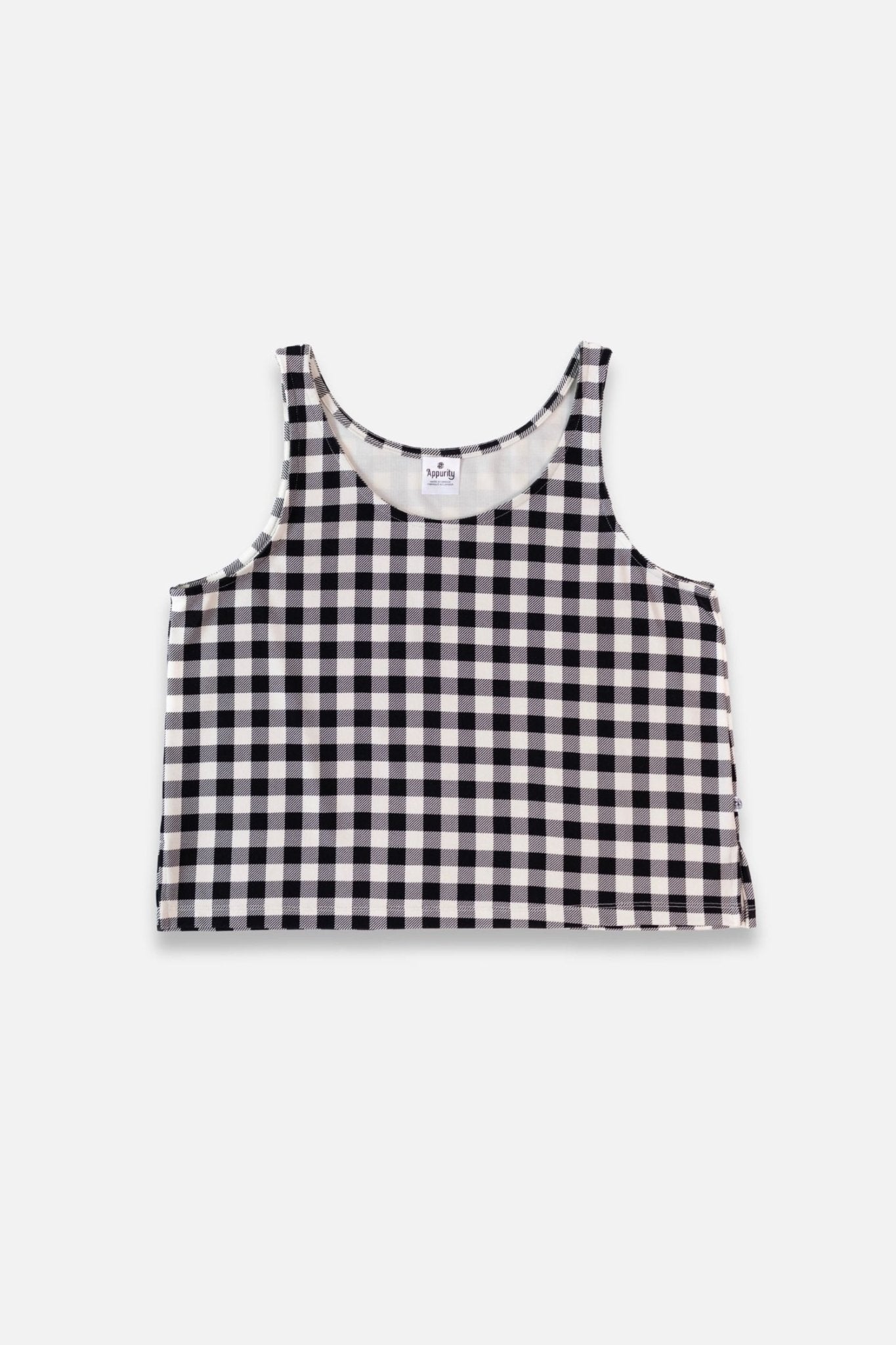 Ladies' Bamboo Cropped Tank-4